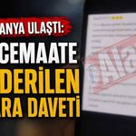 Yeni Alanya ulaştı: İşte cemaate gönderilen Ankara daveti