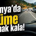 Alanya Çayarası Yaylası’nda dar yol trafiği kilitliyor