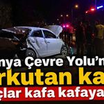Alanya Çevre Yolu’nda iki taraflı kaza