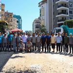 Başkan Özçelik Mahmutlar'da çalışmaları inceledi