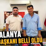 CHP Alanya İlçe Başkanı belli oldu