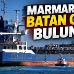 Marmara'da batan gemi bulundu!