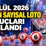 5 Eylül 2026 Çılgın Sayısal Loto Sonuçları Açıklandı