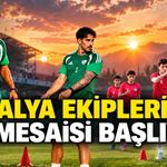 Serik Spor, Kepez Spor ve Alanya 1221 FSK'nın ilk hafta programı netleşti