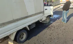 Kamyonet ile TIR çarpıştı: 1 yaralı