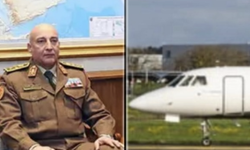 Libya Genelkurmay Başkanı'nı taşıyan özel jet Ankara üzerinde düştü