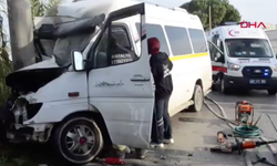 Antalya'da feci kaza: Cenazeye giderken ölümden döndü