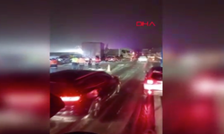 Tünel çıkışında 6 aracın karıştığı zincirleme kaza