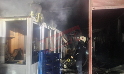 Son dakika! Alanya'da Toptancı Hali yanıyor