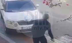 Alanya'da otomobiliyle kaldırımdaki adamı ezdi! O anları izleyenler şok oldu