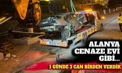 Alanya cenaze evi: Tam 3 can birden gitti