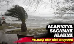 Alanya'ya sağanak alarmı: Yılbaşı buz gibi geçecek