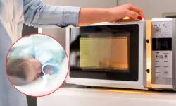 Yeni doğan bebeği mikrodalgaya atıp hayatına son verdi