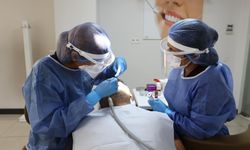Antalya BŞB'de ücretsiz diş sağlığı hizmetine vatandaşlardan yoğun ilgi