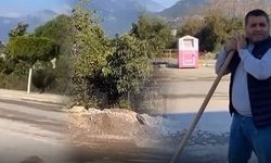 Alanya'da muhtar belediyeye isyan etti