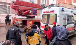 Apartman yangınında can pazarı