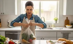 Düğümlü poşetleri yırtmaya son: Kendiliğinden açılıyor