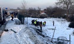 Kontrolden çıkan otomobil takla attı