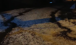 Gazipaşa'da gece yarısı şoku: Kent beyaza büründü