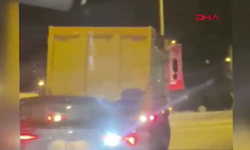 Kamyona pompalı tüfekle ateş açtılar