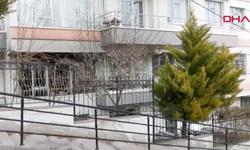 Evini ateşe verdikten sonra dışarı çıkıp izledi