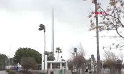 Antalya'yı yoğun sis ve fırtına sardı