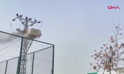 Elektrik trafosunda yangın çıktı