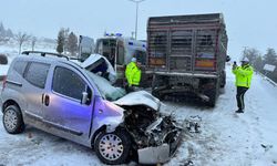 Feci kazada karı koca can verdi