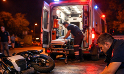 Alanya'da acı olay: Motosikletten düşen yaşlı adam yaşam savaşı veriyor