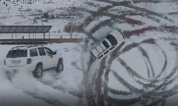 Alanya'da cami avlusunda drift pahalıya patladı