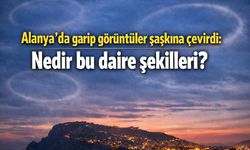 Alanya'da garip daire şekilleri şaşkına çevirdi
