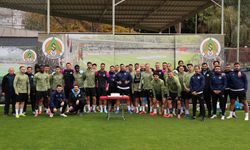 İdmanda kutlama sürprizi