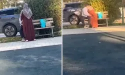 İnanılmaz görüntü: Parkta uluorta seviştiler