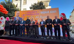 ALESO Başkan Vekili ve Başkan Adayı Ali İhsan Özdemir seçim ofisini açtı
