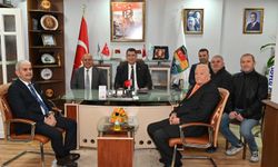 Alanya Bakkallar Odası’nda yeni yönetime hayırlı olsun ziyareti