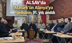 ALSAV’da Atatürk’ün Alanya’ya gelişinin 91. yılı anıldı