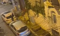 Tartışma sonrası balkonda korku dolu anlar: Kadın yere düştü