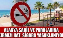 Alanya sahil ve parklarına kırmızı hat: Sigara yasaklanıyor
