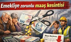 Emekliye zorunlu maaş kesintisi