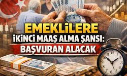 Emeklilere ikinci maaş alma şansı: Başvuran alacak