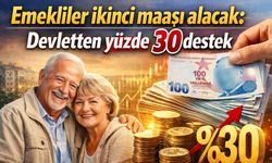 Emekliler ikinci maaşı alacak: Devletten yüzde 30 destek