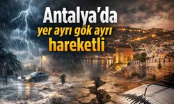 Antalya'da yer ayrı gök ayrı hareketli