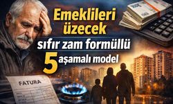 Emeklileri üzecek sıfır zam formullü 5 aşamalı model