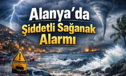Alanya'da şiddetli sağanak alarmı: Saat verildi, sel ve hortum riski var