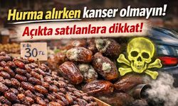 Hurma alırken kanser olmayın! Açıkta satılanlara dikkat!
