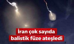 İran çok sayıda balistik füze ateşledi