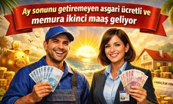 Ay sonunu getiremeyen asgari ücretli ve memura ikinci maaş geliyor
