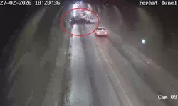 Tünelde feci kaza: İki otomobil kafa kafaya çarpıştı