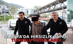 Alanya’da hırsızlık yapan Tunuslu tutuklandı