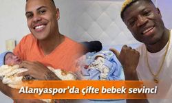 Alanyaspor'da çifte bebek sevinci